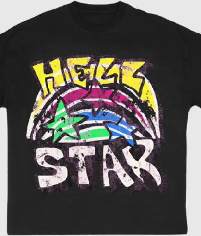 HellStar Studio Graphic Black T-Shirt