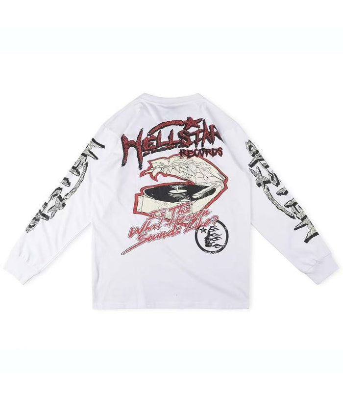Hellstar Studios Records Long Sleeve Sweater